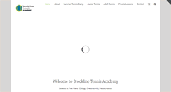 Desktop Screenshot of brooklinetennis.com